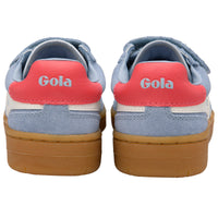 Gola Kids Trainer Viper Strap Air/White/Coral/Gum