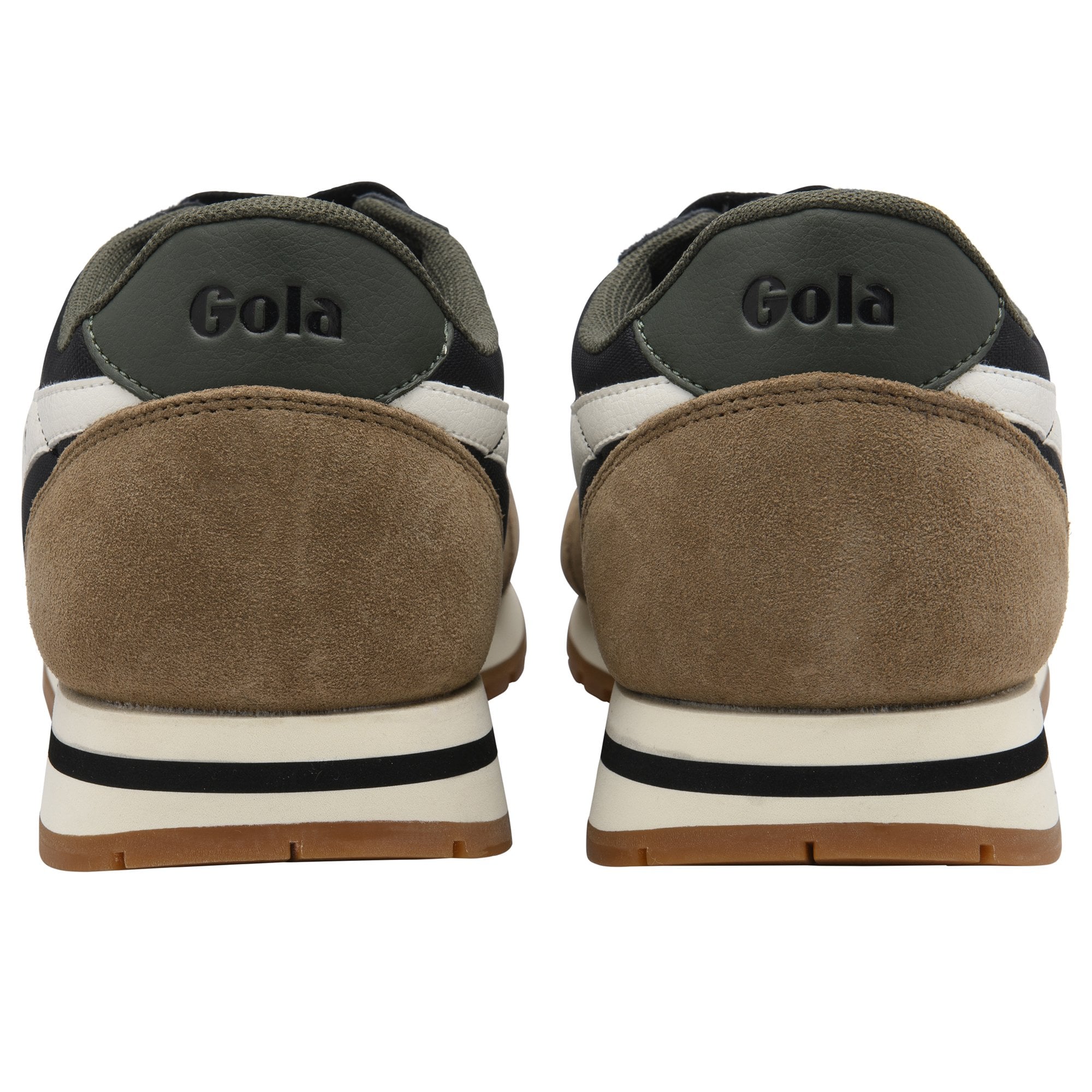 Gola Mens Trainer Daytona Black/Tobacco/Off White