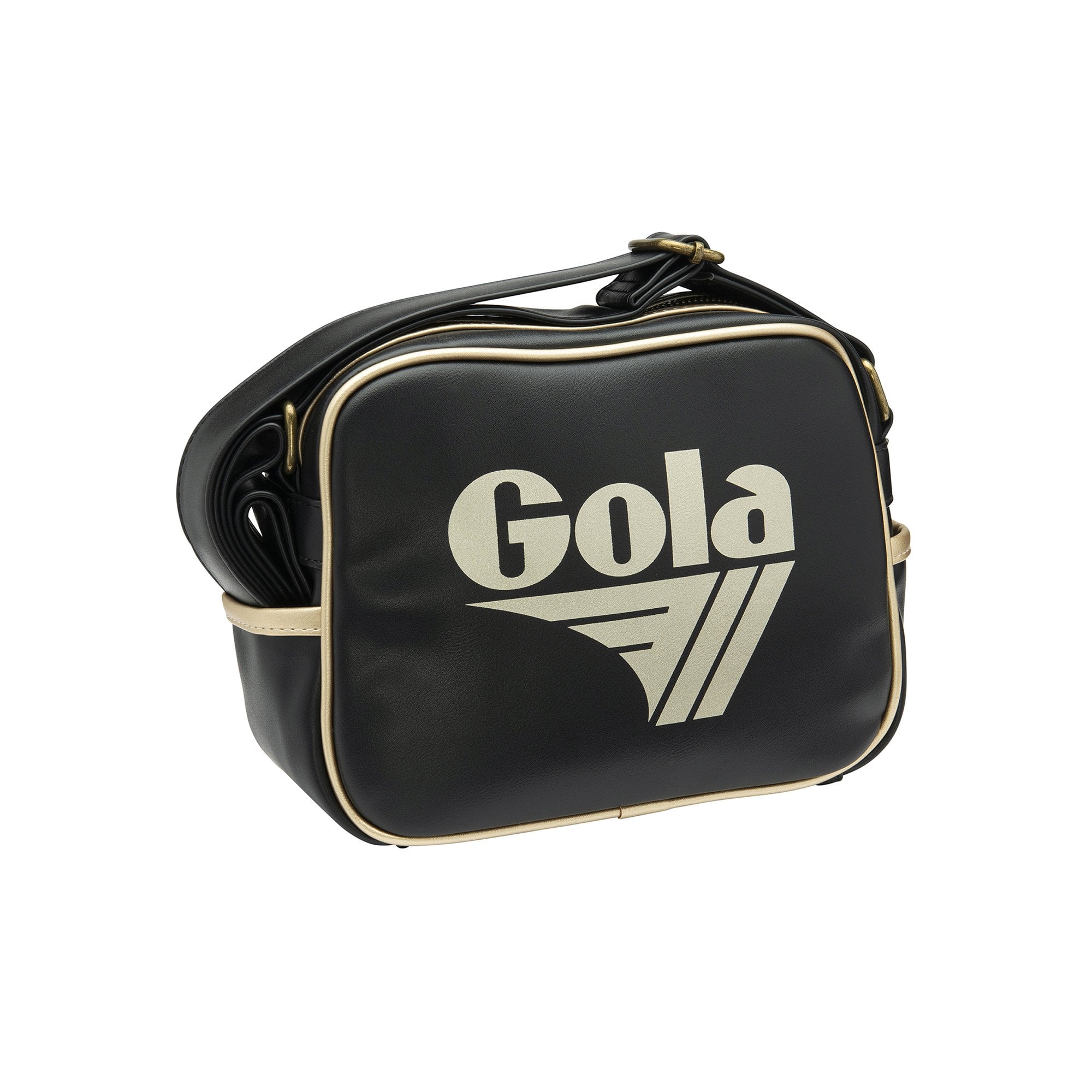 Gola Classics Micro Redford Messenger Bag Black/Gold
