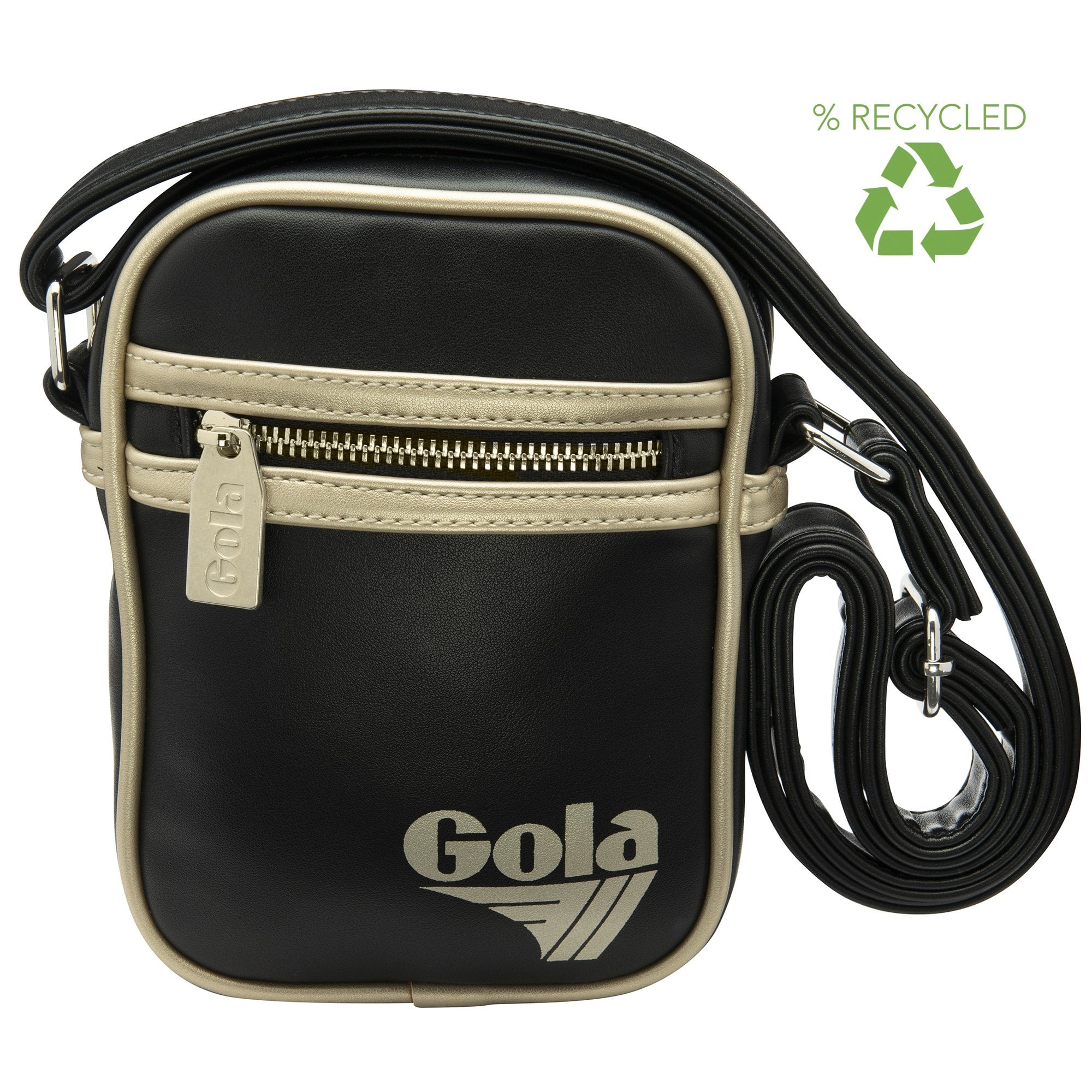 Gola Cross Body Bag Washington Black/Gold