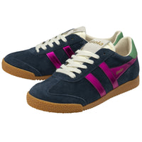 Gola Womens Trainer Elan Glitz Navy/Fuchsia/Emerald