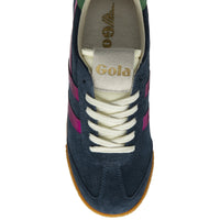 Gola Womens Trainer Elan Glitz Navy/Fuchsia/Emerald
