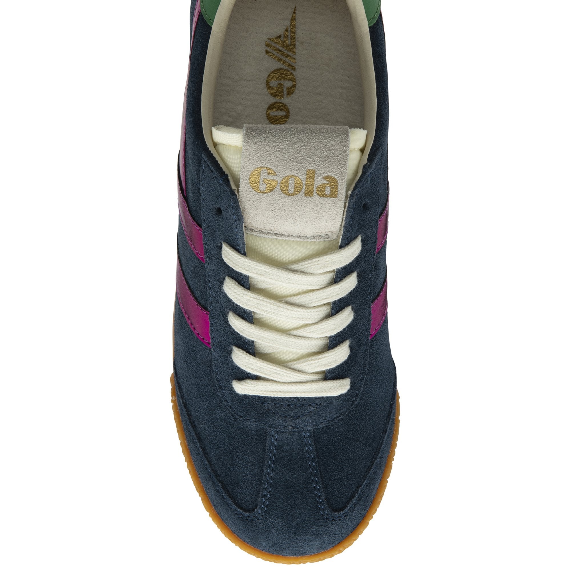 Gola Womens Trainer Elan Glitz Navy/Fuchsia/Emerald