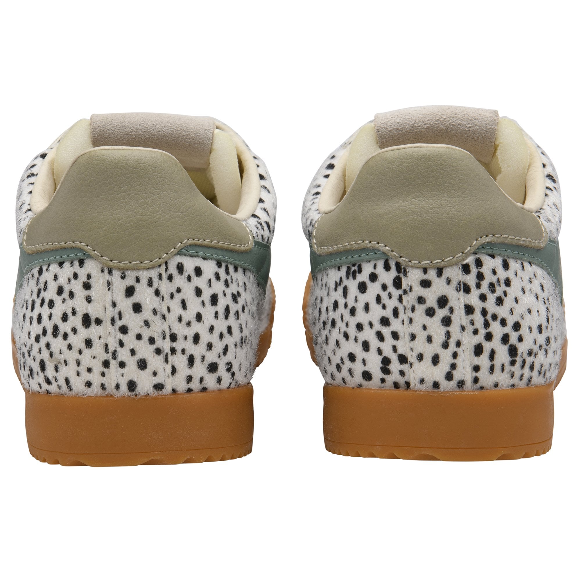 Gola Womens Trainer Elan Savanna Cheetah/Feather Grey/Green Mist