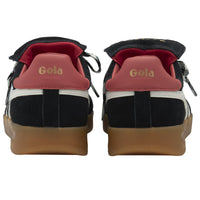 Gola Womens Trainer Stadia 86 Black/Off White/Coral/Gum