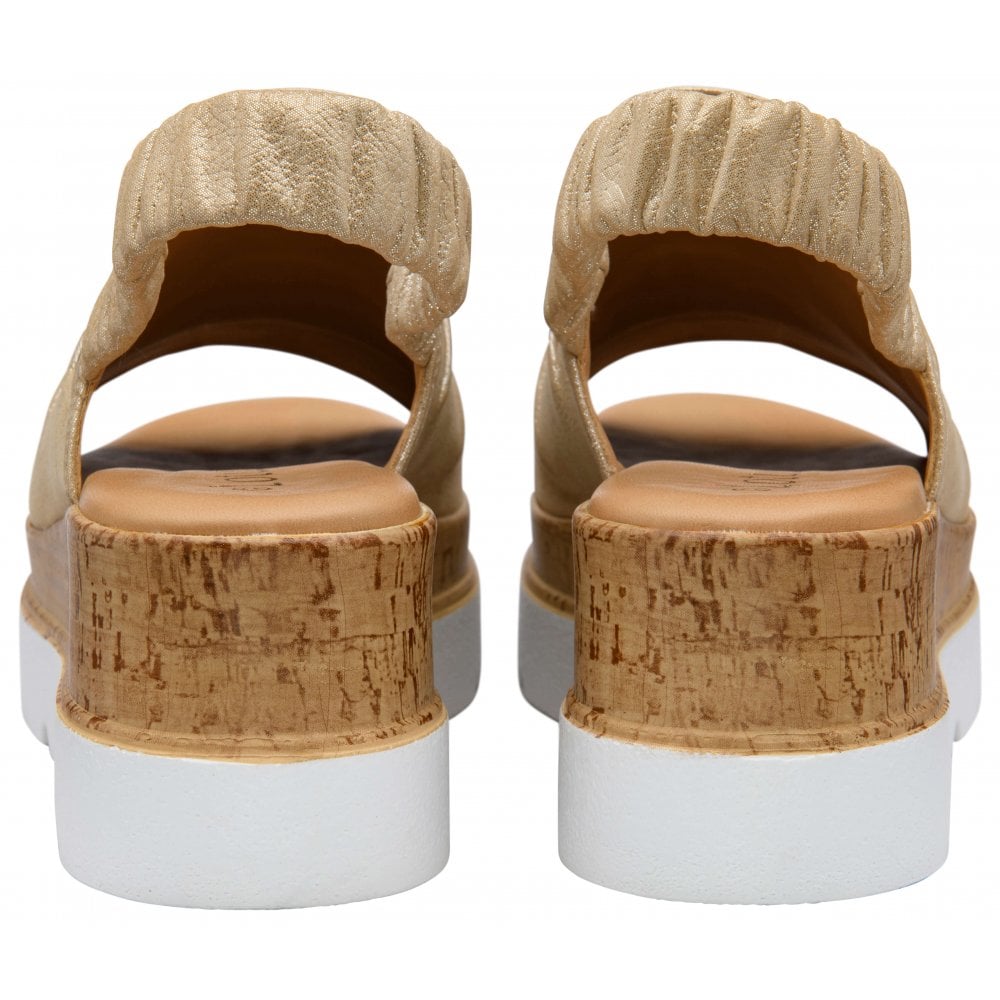 Lotus Womens Sandal Jessie Gold