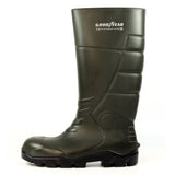Goodyear Castle Plus men's green safety wellington boot