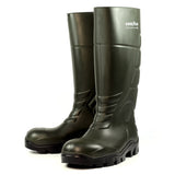 Goodyear Castle Plus men's green safety wellington boot
