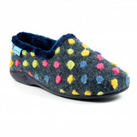 Lunar Womens Slipper Helix Blue