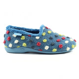 Lunar Womens Slipper Helix Mid Blue