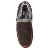 Lazy Dogz Mens Slipper Henry Brown