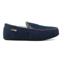 Lazy Dogz Mens Slipper Henry Navy