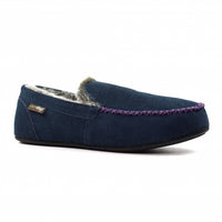 Lazy Dogz Mens Slipper Henry Navy