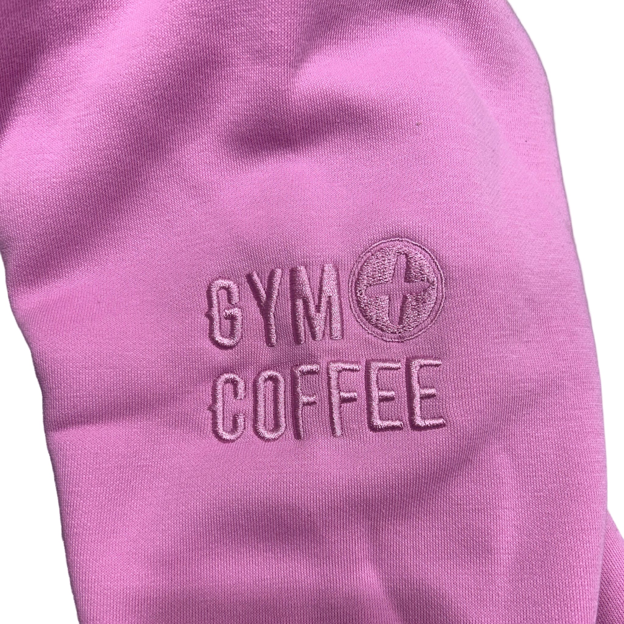 Gym+Coffee Womens Half Zip Sierra Cotton Candy