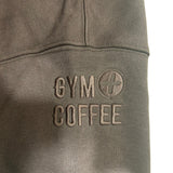 Gym+Coffee Womens Jumper Sierra Snap Collar Mocha Bean