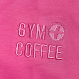 Gym+Coffee Womens 1/4 Zip Clubhouse Sangria Sunset