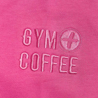 Gym+Coffee Womens 1/4 Zip Clubhouse Sangria Sunset