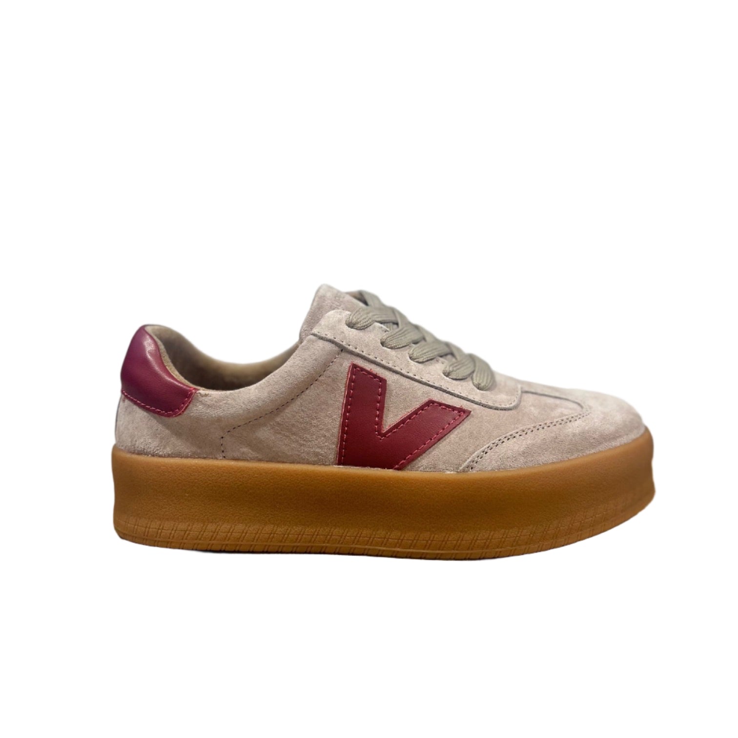 Drilleys Womens Shoe Eighty Four Brick Red