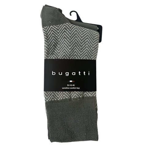 Bugatti Mens Socks 2 Pack 6130 Green