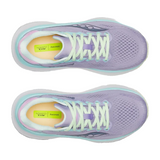 Saucony women's lavender mesh lace-up trainer