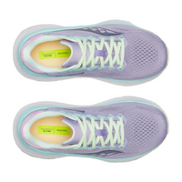 Saucony women's lavender mesh lace-up trainer