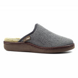 Lazy Dogz Mens Slipper Jacob Grey