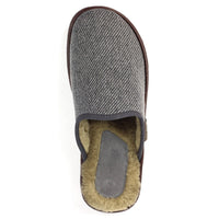 Lazy Dogz Mens Slipper Jacob Grey