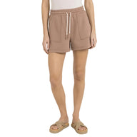 Yaya women's brown shorts with drawstring
