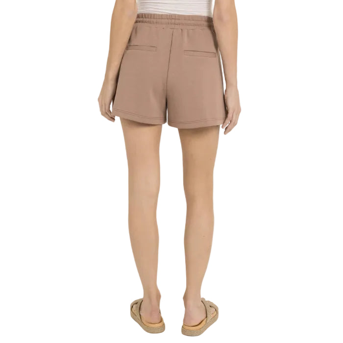 Yaya Womens Jersey Shorts Brownie Brown