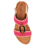 Lunar Womens Sandal Jules Pink