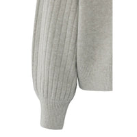 YAYA Womens Sweater 01-000410-509 Brownish Grey Melange