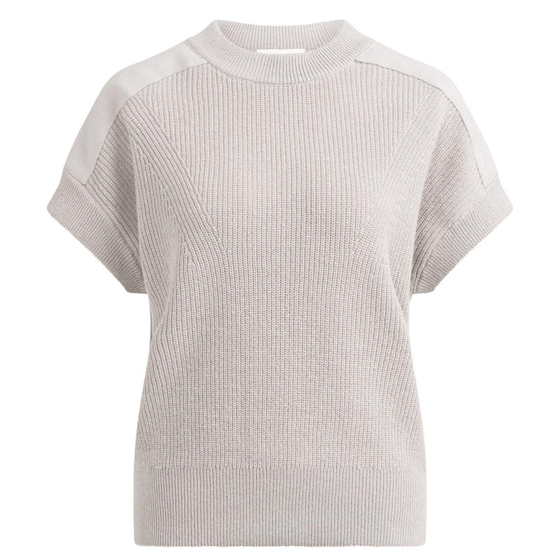 YAYA Womens Knitted Top 01-000571-603 Mauve Purple