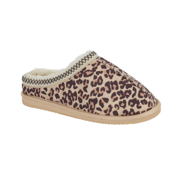 Jo & Joe Womens Slipper Koala Leopard