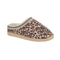 Jo & Joe Womens Slipper Koala Leopard