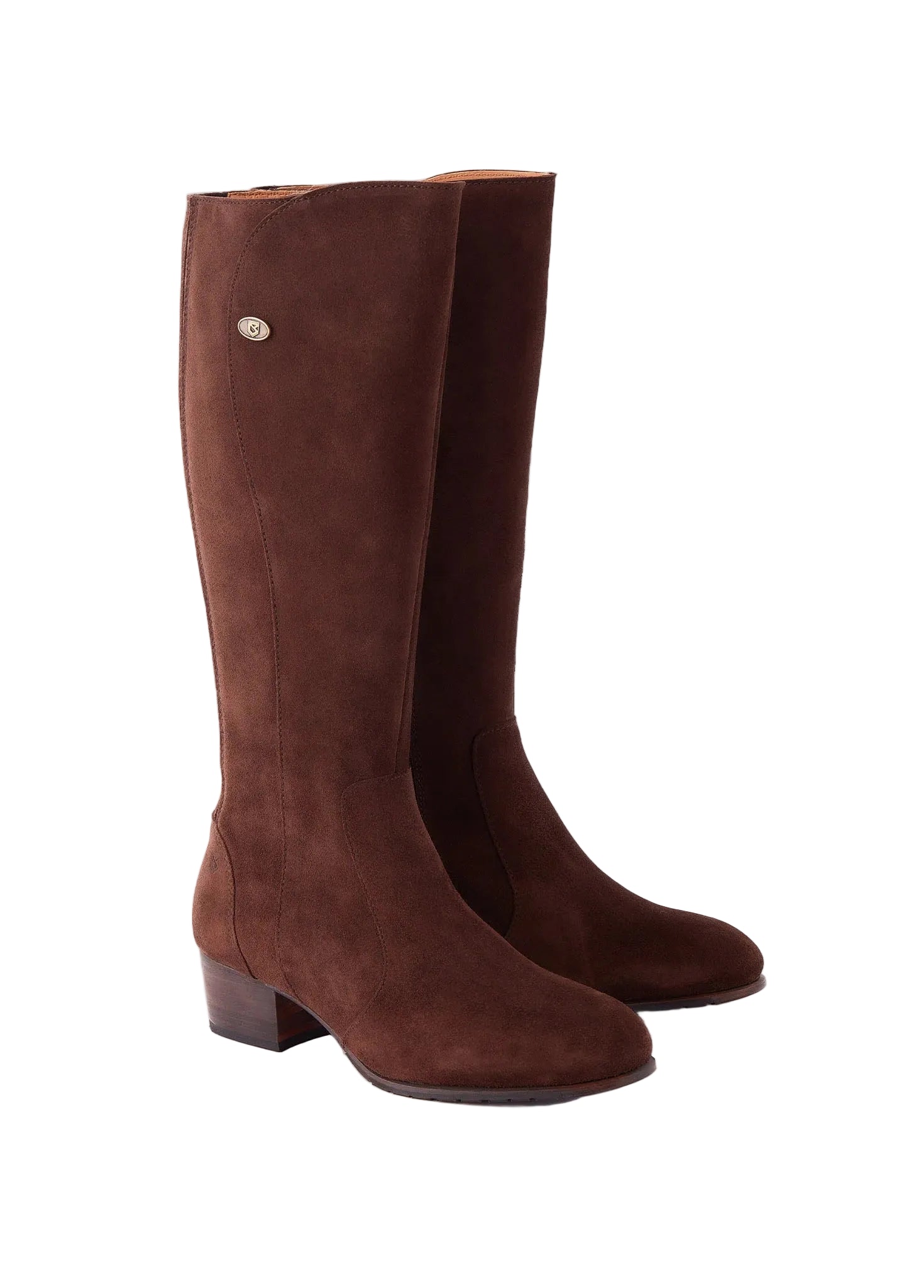 Dubarry women's leather boot with zip
