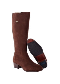 Dubarry women's leather boot with zip