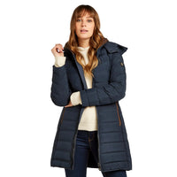 Dubarry Womens Quilted Jacket Ballybrophy Navy
