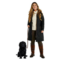 Dubarry Womens Wax Coat Redington Black