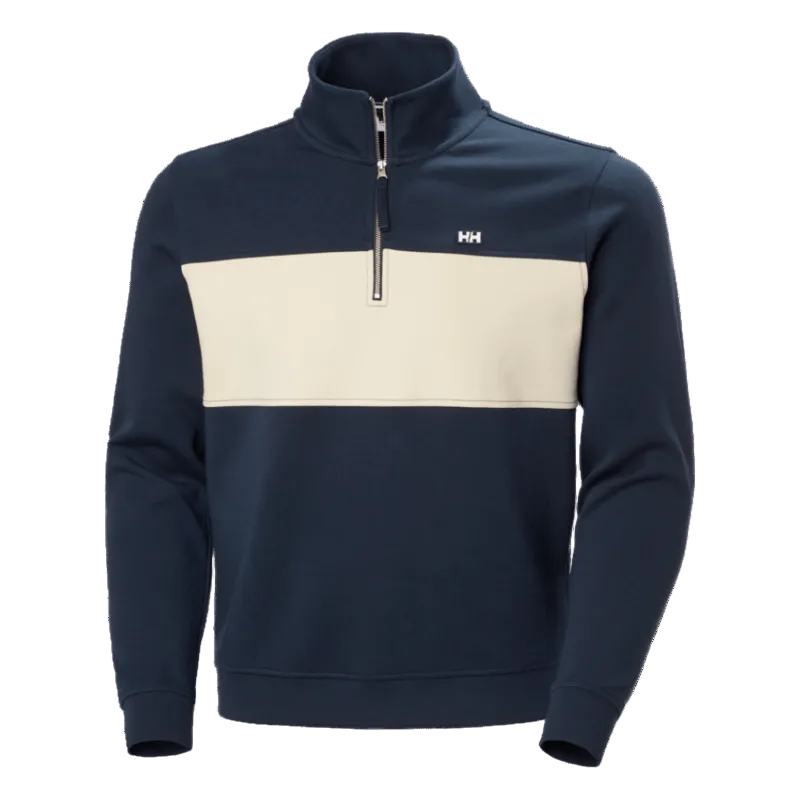 Helly Hansen Koster men's navy half-zip sweatshirt