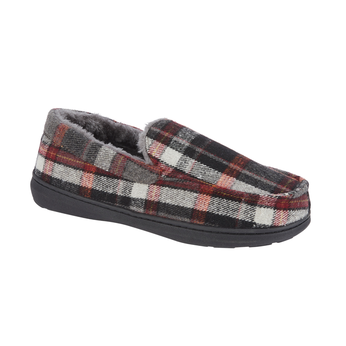 Jo & Joe Mens Slipper Limerick Black/Grey