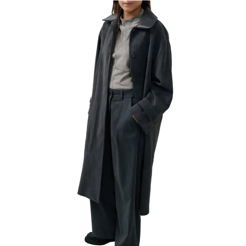 Yaya Womens Coat 02-009082-609 Hole Black