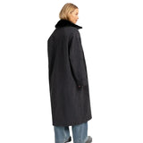 Yaya Womens Coat 02-009082-609 Hole Black