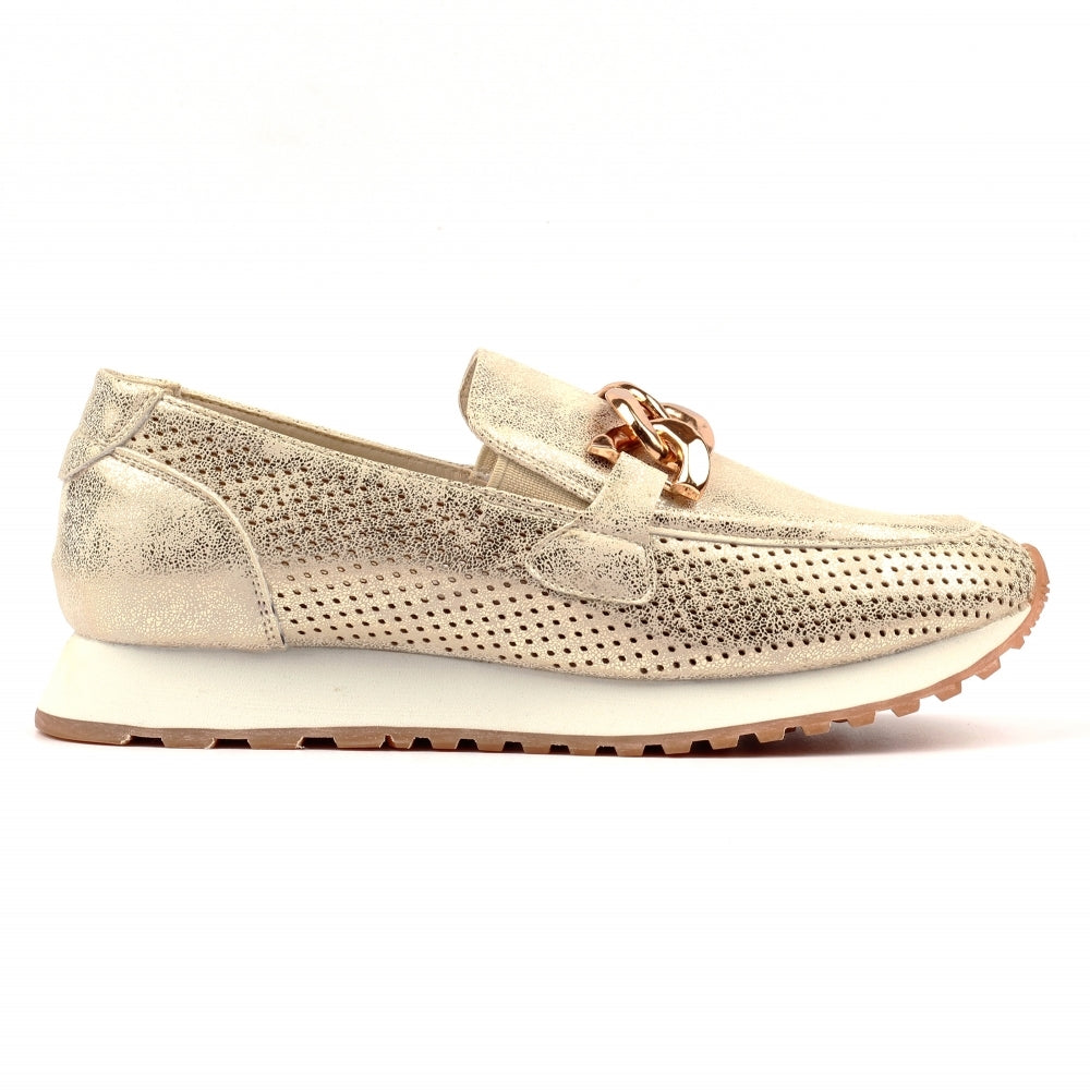 Luna Womens Shoe Lulu Gold