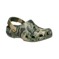 Crocs Kids Classic Glow Snapback Strap Camo Multi