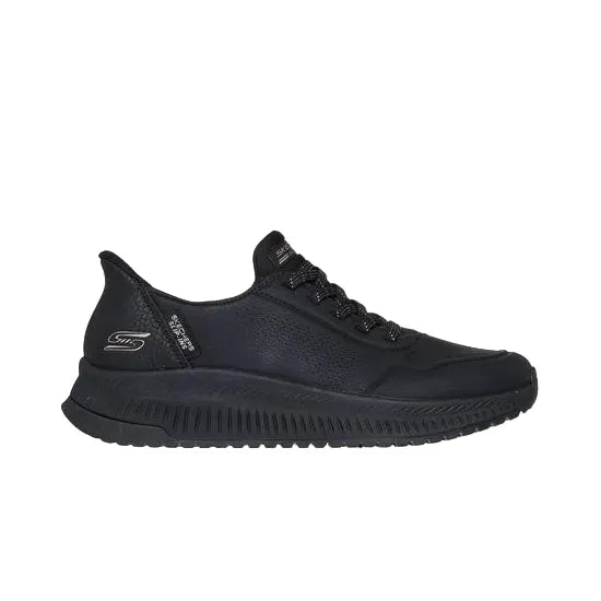 Skechers Womens Trainer Bobs Squad 4-Key Look Black