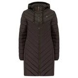 Lighthouse Womens Long Coat Laurel Cocoa