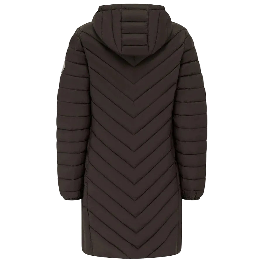 Lighthouse Womens Long Coat Laurel Cocoa