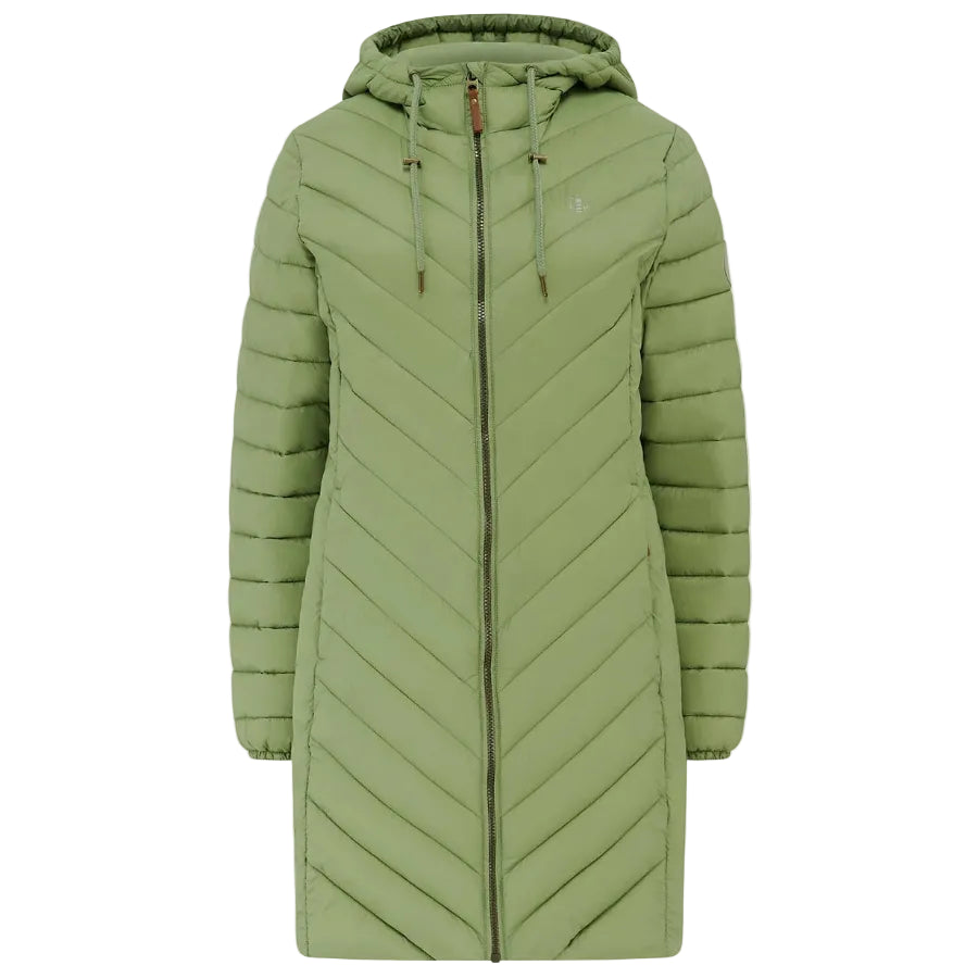 Lighthouse Womens Long Coat Laurel Moss