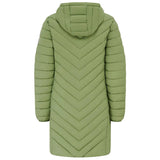 Lighthouse Womens Long Coat Laurel Moss