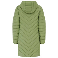 Lighthouse Womens Long Coat Laurel Moss